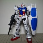 バンダイ RG ガンダムGP-01 ゼフィランサス その2(スミ入れ)