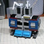バンダイ 1/300 サンバルカンロボの製作【6】脚部の製作1
