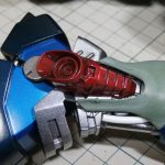 バンダイ 1/100 MG ギラ・ドーガの製作【15】脚部の外装の製作